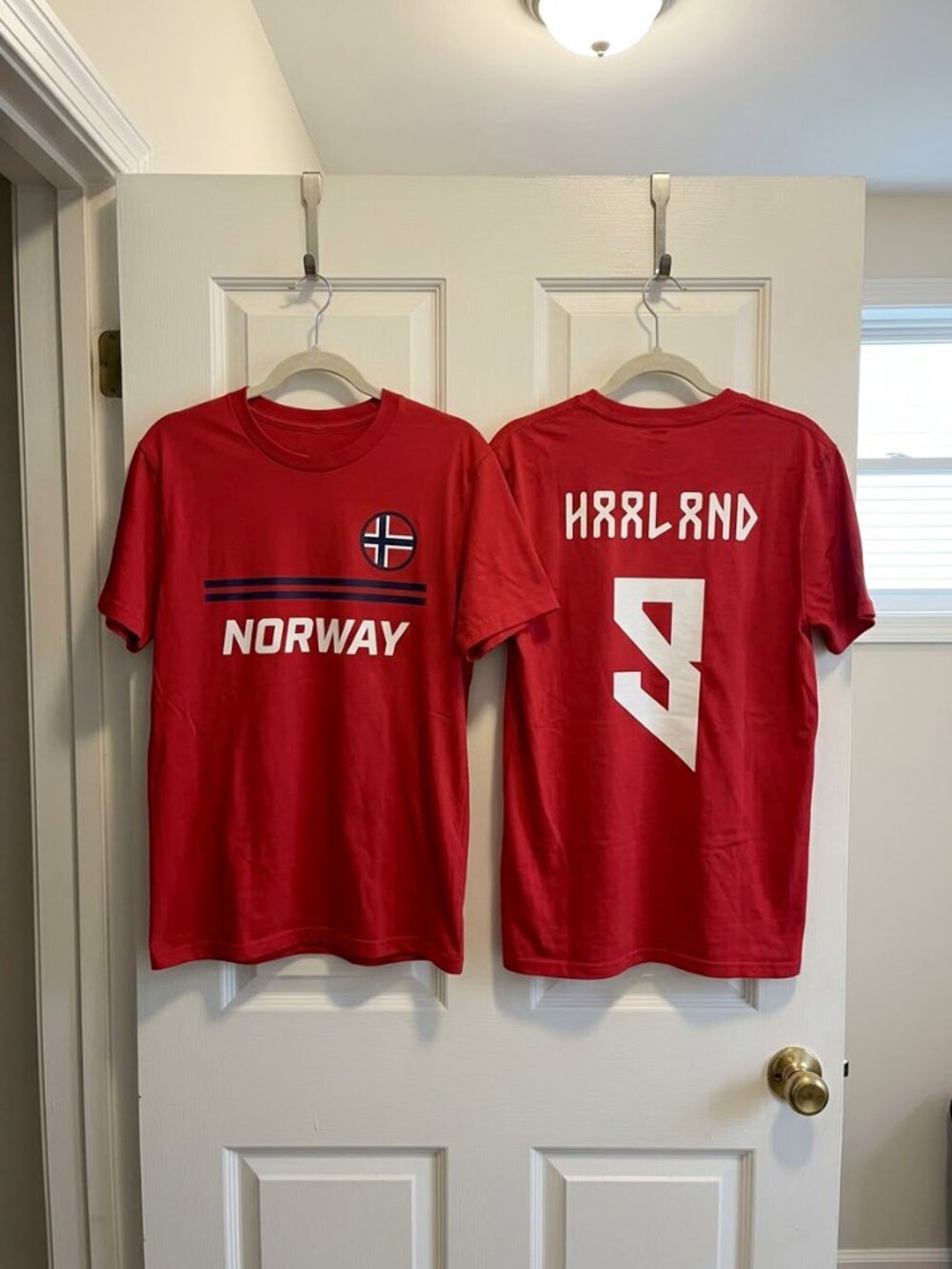 Norway Soccer Fans Haaland 9 Unisex T-Shirt